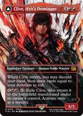Clive, Ifrit's Dominant // Ifrit, Warden of Inferno (Borderless) (0318) [FINAL FANTASY] | Exor Games Bridgewater