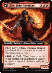 Clive, Ifrit's Dominant // Ifrit, Warden of Inferno (Extended Art) [FINAL FANTASY] | Exor Games Bridgewater