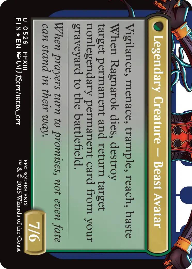 Fang, Fearless l'Cie (Borderless) (Surge Foil) [FINAL FANTASY] | Exor Games Bridgewater