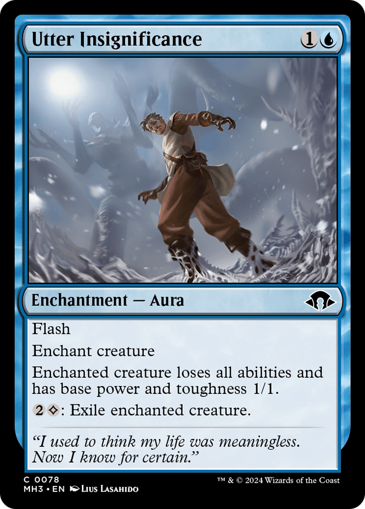 Utter Insignificance [Modern Horizons 3] | Exor Games Bridgewater