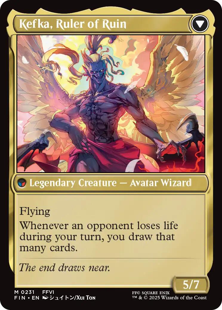 Kefka, Court Mage // Kefka, Ruler of Ruin [FINAL FANTASY] | Exor Games Bridgewater