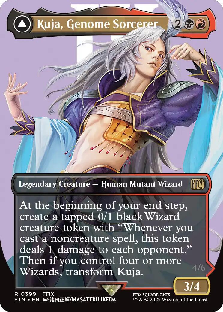 Kuja, Genome Sorcerer // Trance Kuja, Fate Defied (Borderless) [FINAL FANTASY] | Exor Games Bridgewater