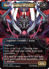 Emet-Selch, Unsundered // Hades, Sorcerer of Eld (Borderless) (Surge Foil) [FINAL FANTASY] | Exor Games Bridgewater