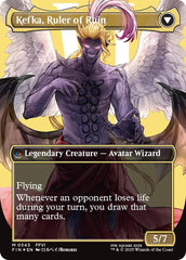 Kefka, Court Mage // Kefka, Ruler of Ruin (Borderless) (Surge Foil) [FINAL FANTASY] | Exor Games Bridgewater