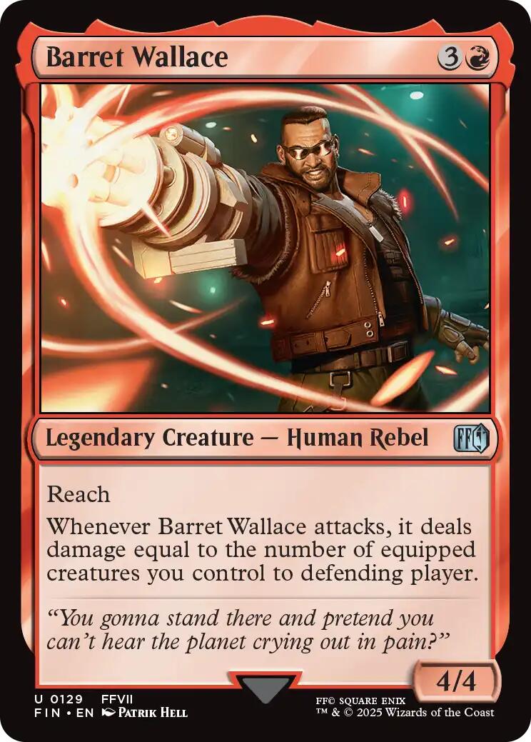 Barret Wallace [FINAL FANTASY] | Exor Games Bridgewater