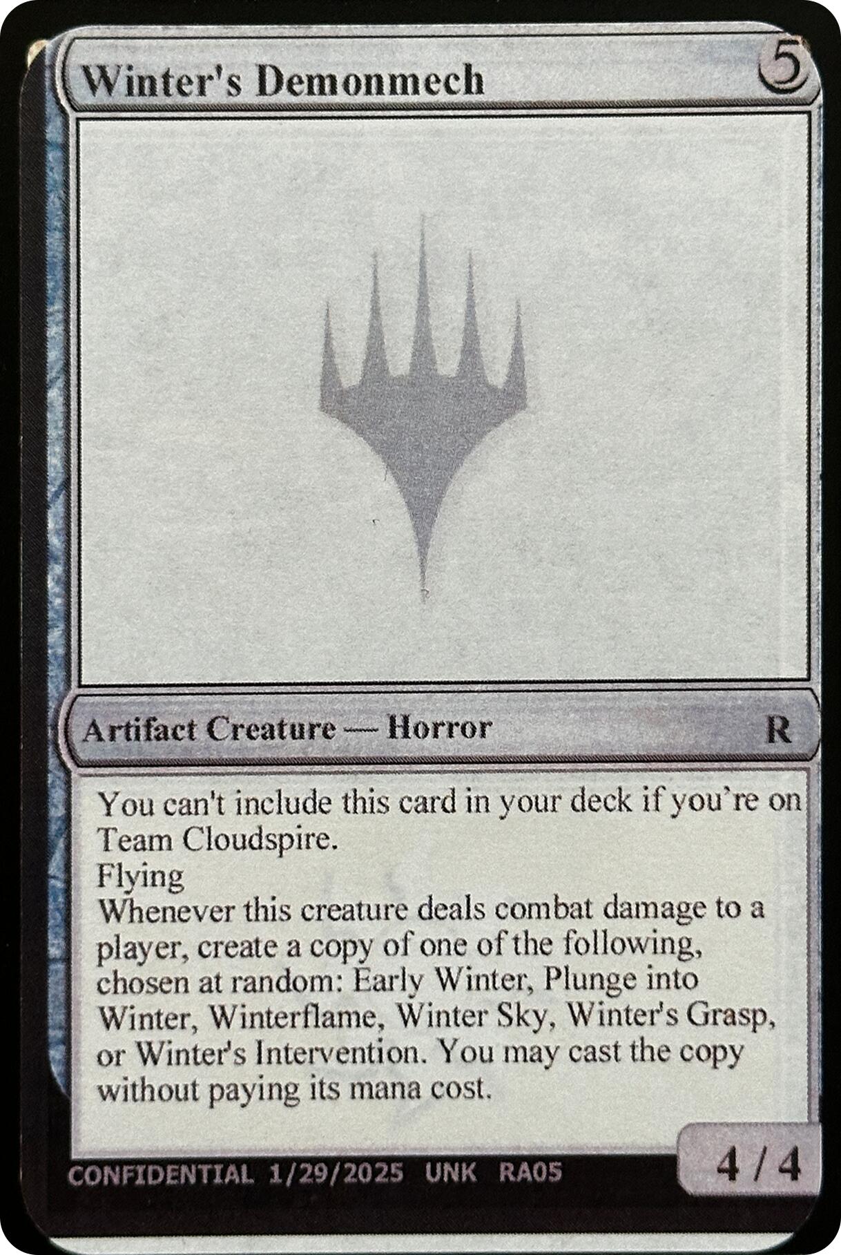Winter's Demonmech [Unknown Event] | Exor Games Bridgewater