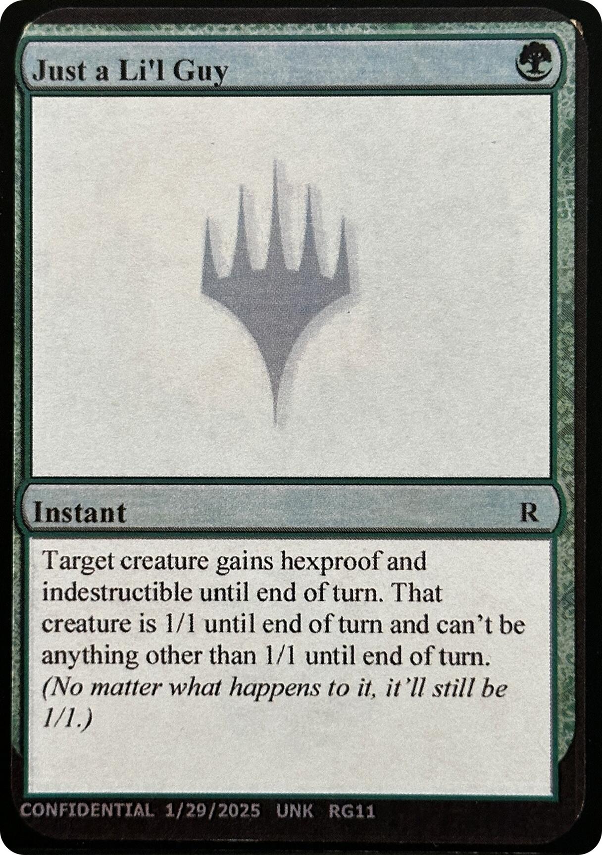 Just a Li'l Guy [Unknown Event] | Exor Games Bridgewater