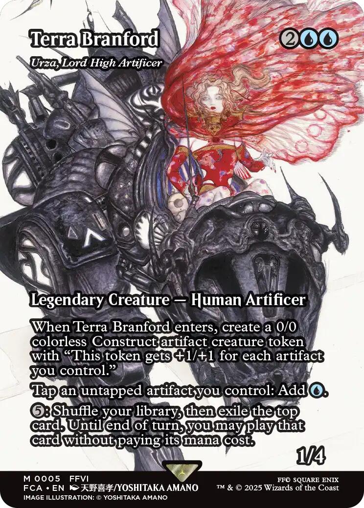 Terra Branford - Urza, Lord High Artificer (Showcase) [FINAL FANTASY : Through the Ages] | Exor Games Bridgewater