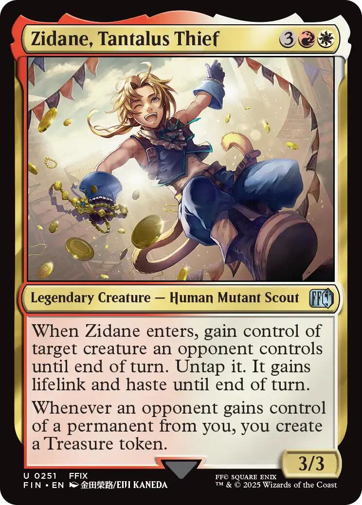 Zidane, Tantalus Thief [FINAL FANTASY] | Exor Games Bridgewater