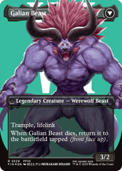 Vincent Valentine // Galian Beast (Borderless) (Surge Foil) [FINAL FANTASY] | Exor Games Bridgewater