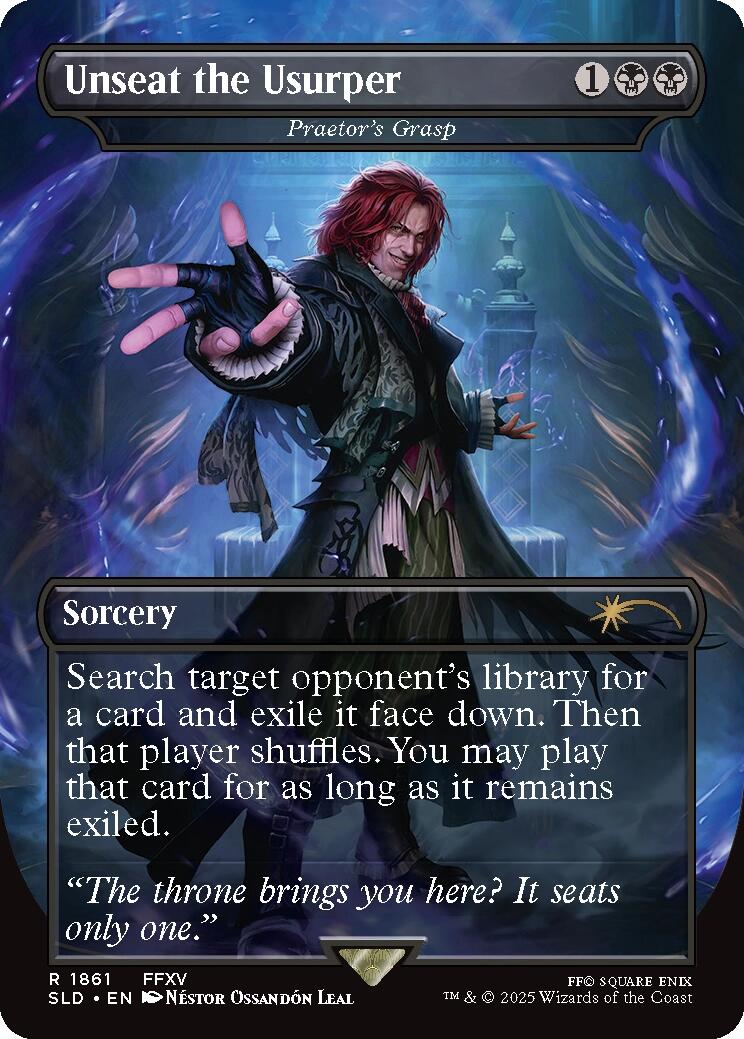 Unseat the Usurper - Praetor's Grasp [Secret Lair Drop Series] | Exor Games Bridgewater