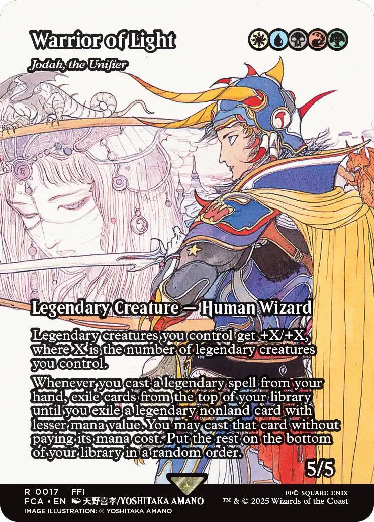 Warrior of Light - Jodah, the Unifier (Showcase) [FINAL FANTASY : Through the Ages] | Exor Games Bridgewater