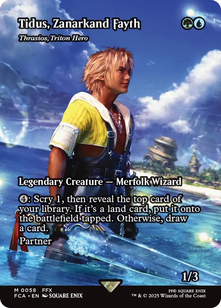 Tidus, Zanarkand Fayth - Thrasios, Triton Hero (Showcase) [FINAL FANTASY : Through the Ages] | Exor Games Bridgewater