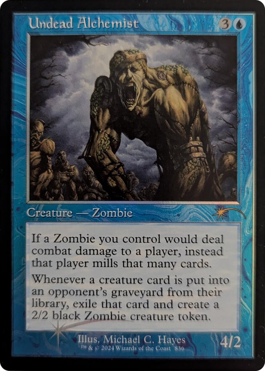 Undead Alchemist (Retro Frame) [Secret Lair Drop Series] | Exor Games Bridgewater