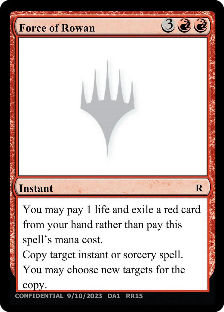 Force of Rowan [Unknown Event] | Exor Games Bridgewater