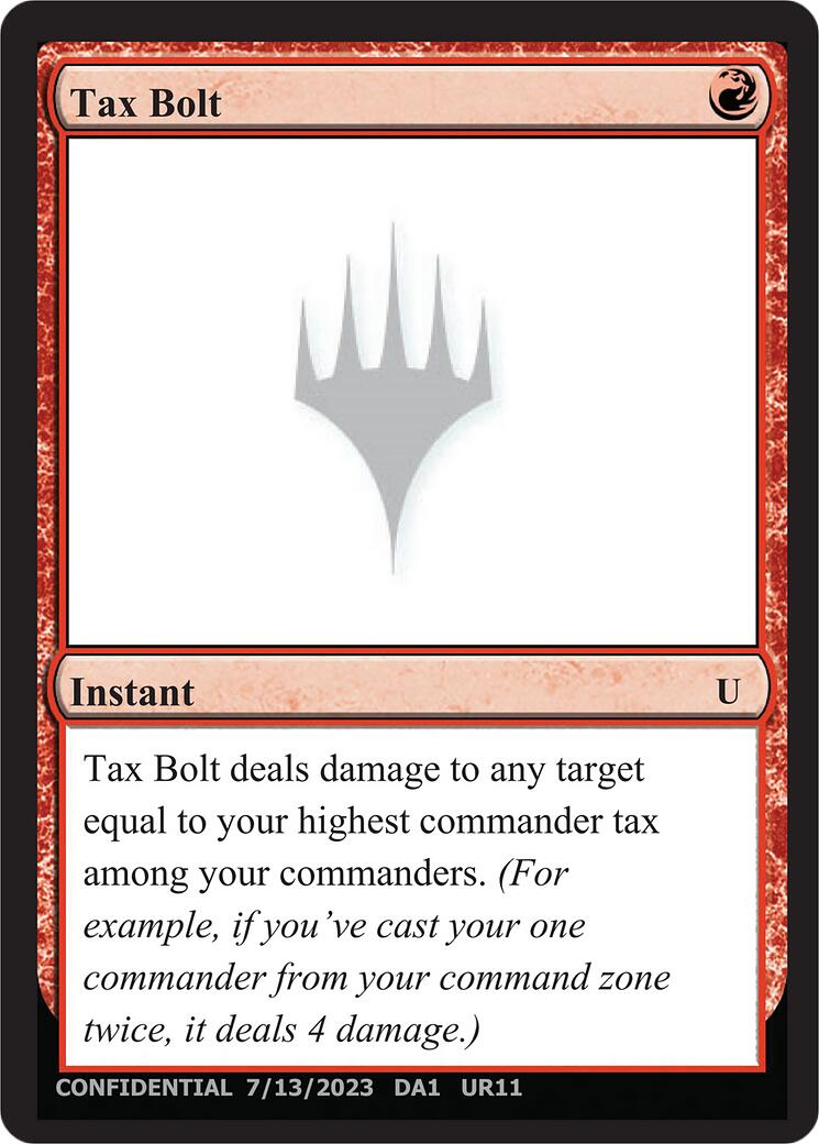 Tax Bolt [Mystery Booster] | Exor Games Bridgewater