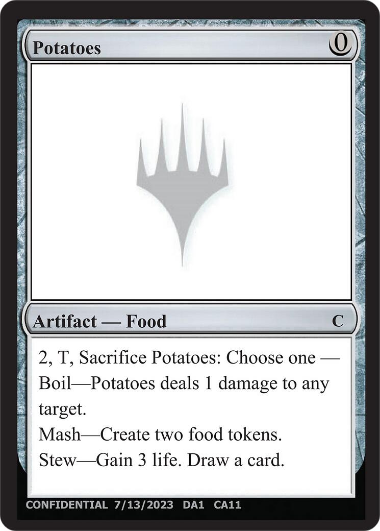 Potatoes [Mystery Booster] | Exor Games Bridgewater