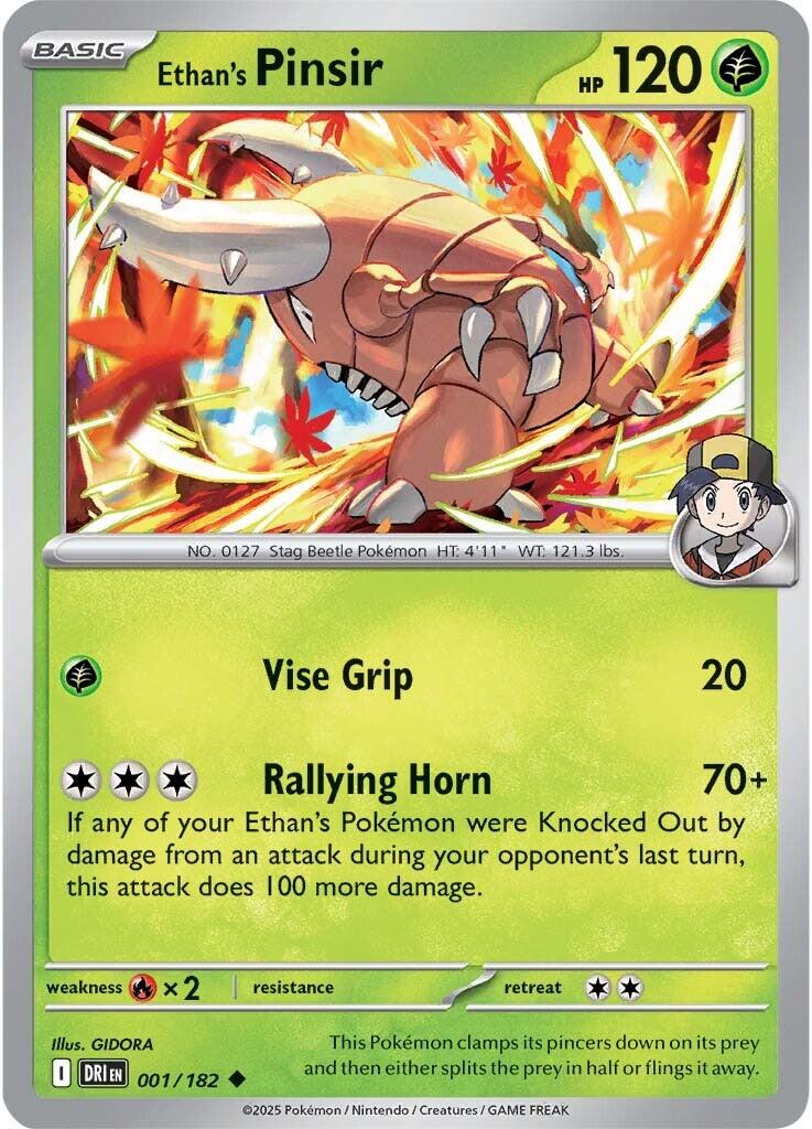 Ethan's Pinsir (001/182) [Scarlet & Violet: Destined Rivals] | Exor Games Bridgewater