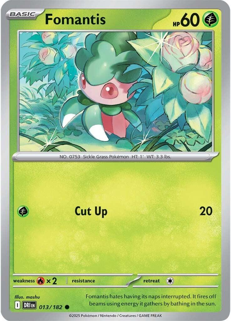 Fomantis (013/182) [Scarlet & Violet: Destined Rivals] | Exor Games Bridgewater