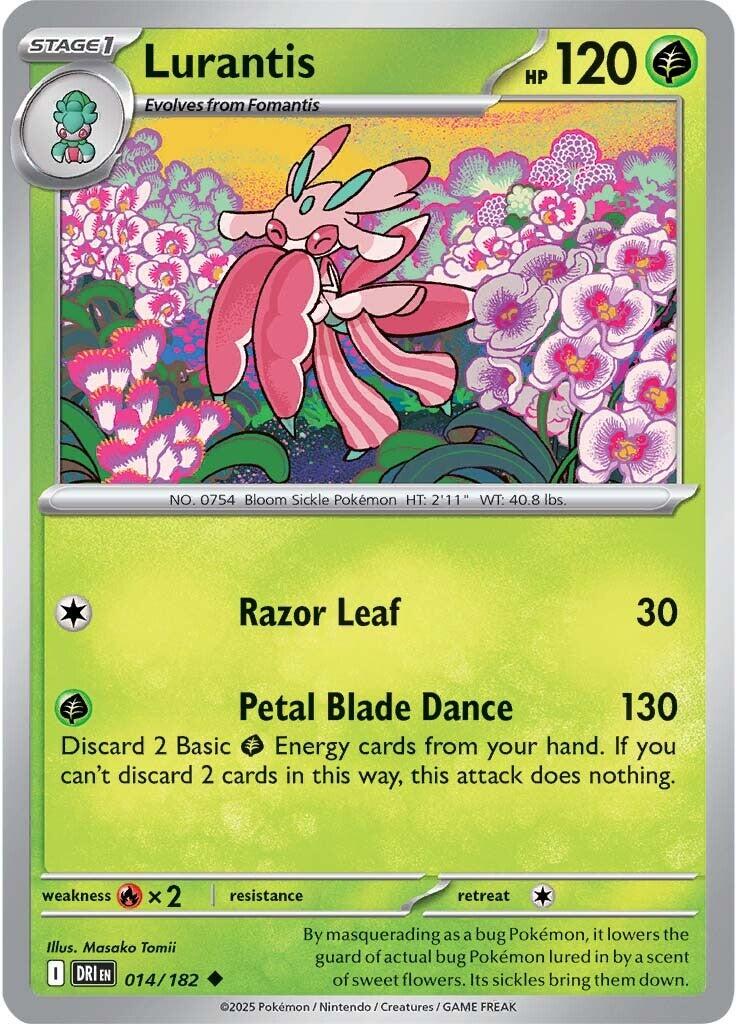 Lurantis (014/182) [Scarlet & Violet: Destined Rivals] | Exor Games Bridgewater