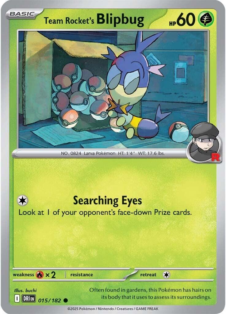 Team Rocket's Blipbug (015/182) [Scarlet & Violet: Destined Rivals] | Exor Games Bridgewater