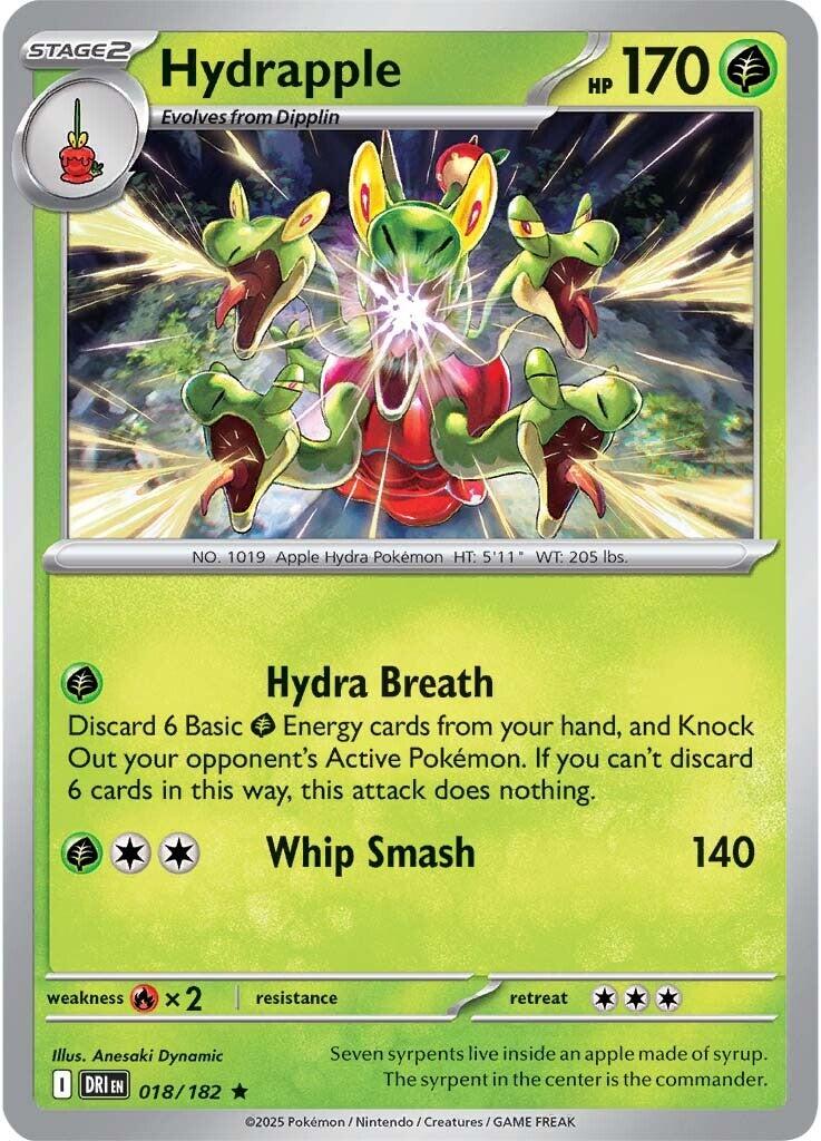 Hydrapple (018/182) [Scarlet & Violet: Destined Rivals] | Exor Games Bridgewater