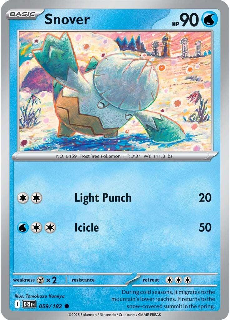 Snover (059/182) [Scarlet & Violet: Destined Rivals] | Exor Games Bridgewater