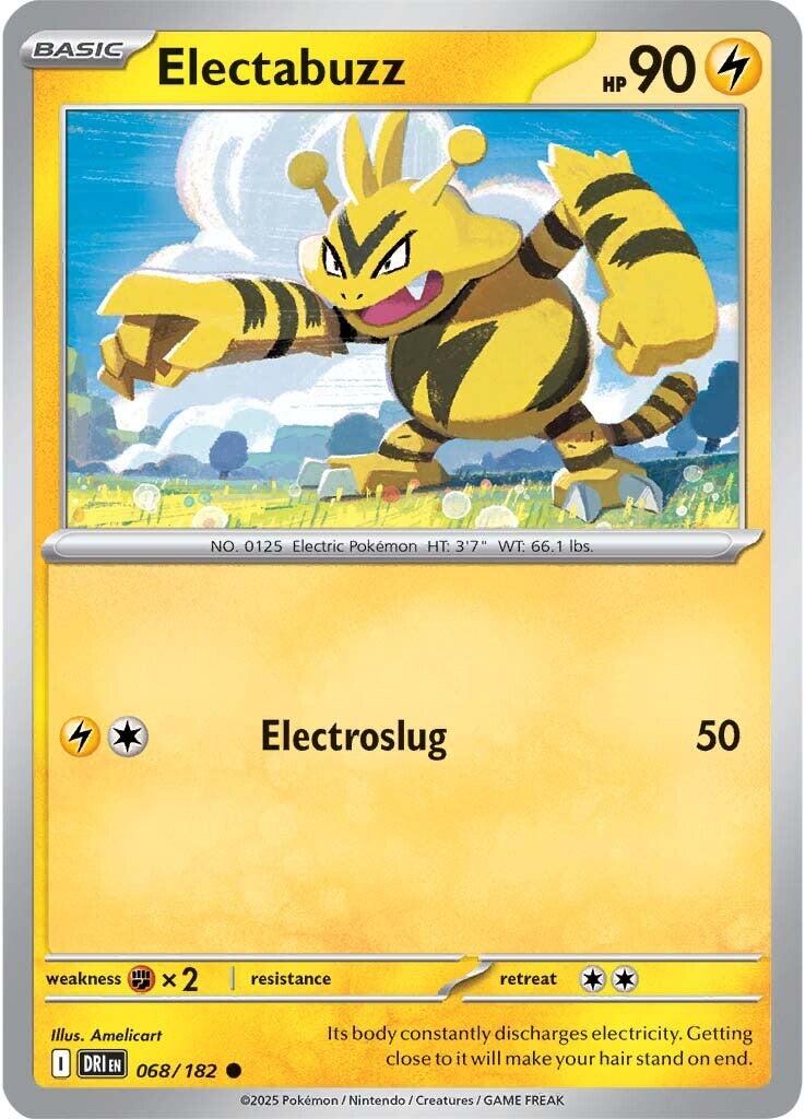 Electabuzz (068/182) [Scarlet & Violet: Destined Rivals] | Exor Games Bridgewater