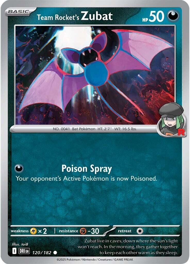 Team Rocket's Zubat (120/182) [Scarlet & Violet: Destined Rivals] | Exor Games Bridgewater
