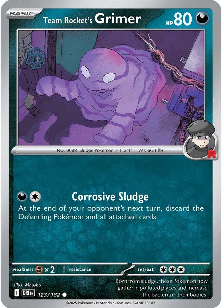 Team Rocket's Grimer (123/182) [Scarlet & Violet: Destined Rivals] | Exor Games Bridgewater