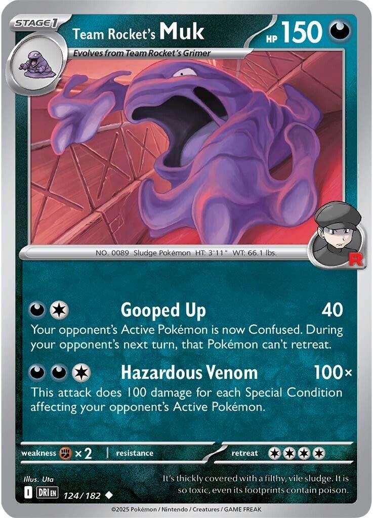 Team Rocket's Muk (124/182) [Scarlet & Violet: Destined Rivals] | Exor Games Bridgewater