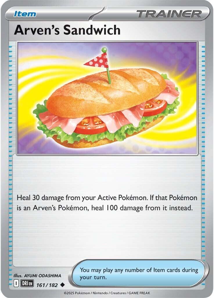 Arven's Sandwich (161/182) [Scarlet & Violet: Destined Rivals] | Exor Games Bridgewater