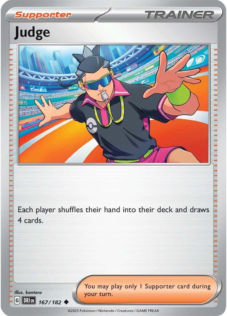 Judge (167/182) [Scarlet & Violet: Destined Rivals] | Exor Games Bridgewater