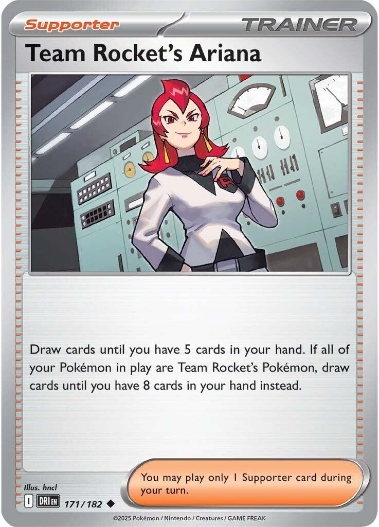 Team Rocket's Ariana (171/182) [Scarlet & Violet: Destined Rivals] | Exor Games Bridgewater