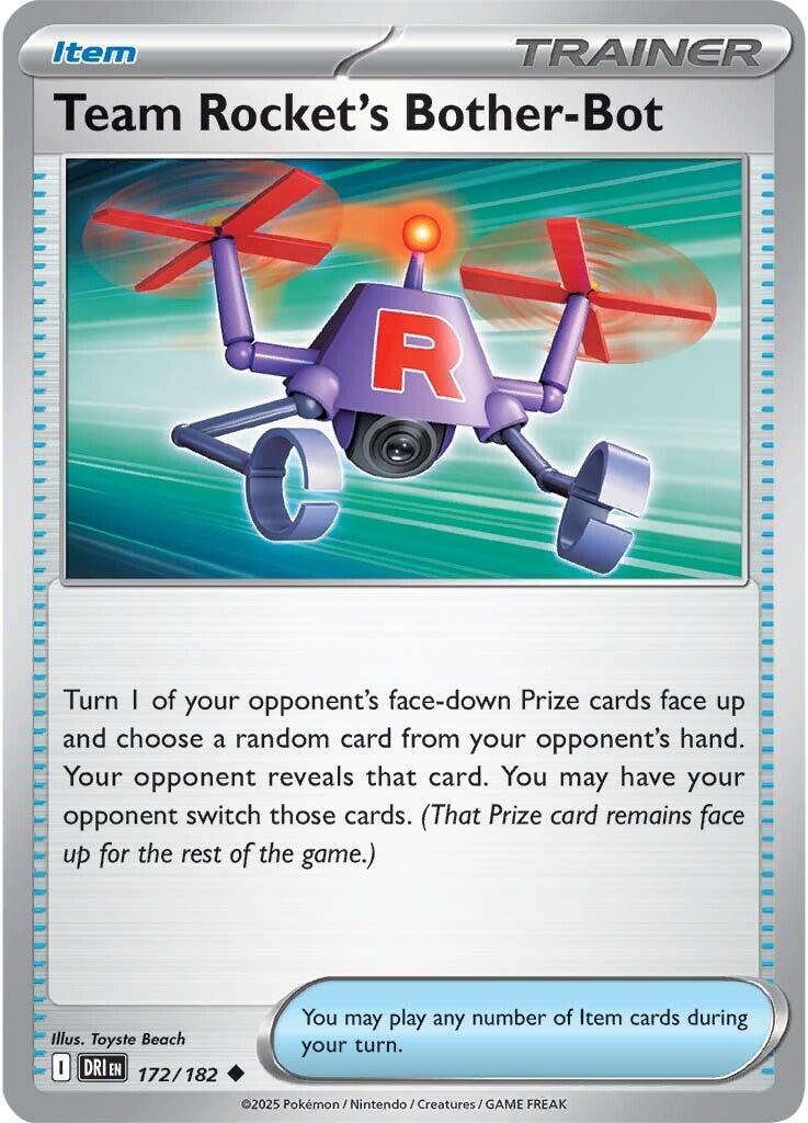 Team Rocket's Bother-Bot (172/182) [Scarlet & Violet: Destined Rivals] | Exor Games Bridgewater