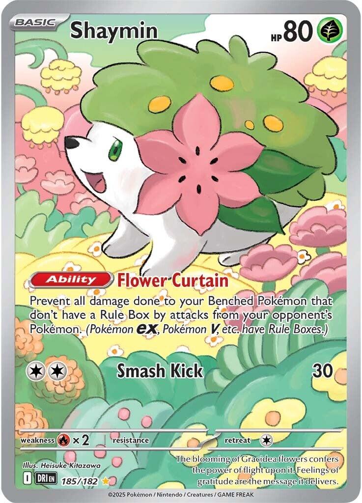 Shaymin (185/182) [Scarlet & Violet: Destined Rivals] | Exor Games Bridgewater