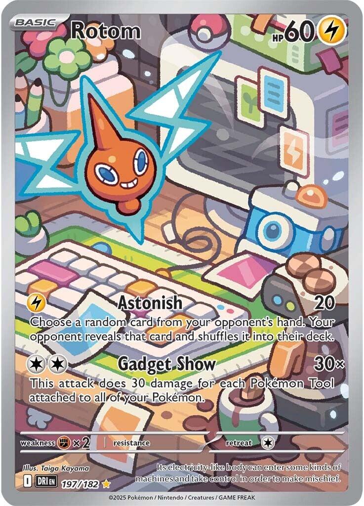 Rotom (197/182) [Scarlet & Violet: Destined Rivals] | Exor Games Bridgewater