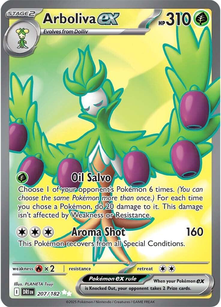 Arboliva ex (207/182) [Scarlet & Violet: Destined Rivals] | Exor Games Bridgewater