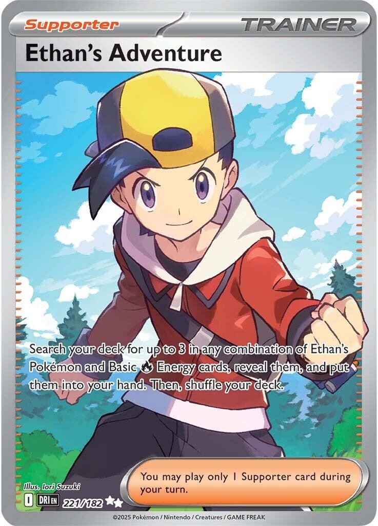 Ethan's Adventure (221/182) [Scarlet & Violet: Destined Rivals] | Exor Games Bridgewater