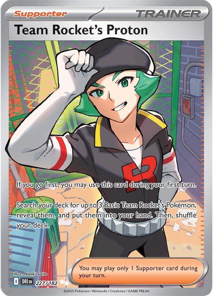 Team Rocket's Proton (227/182) [Scarlet & Violet: Destined Rivals] | Exor Games Bridgewater