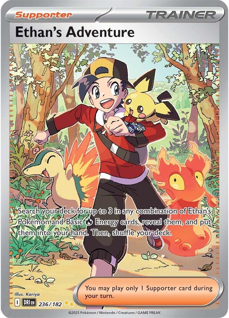 Ethan's Adventure (236/182) [Scarlet & Violet: Destined Rivals] | Exor Games Bridgewater