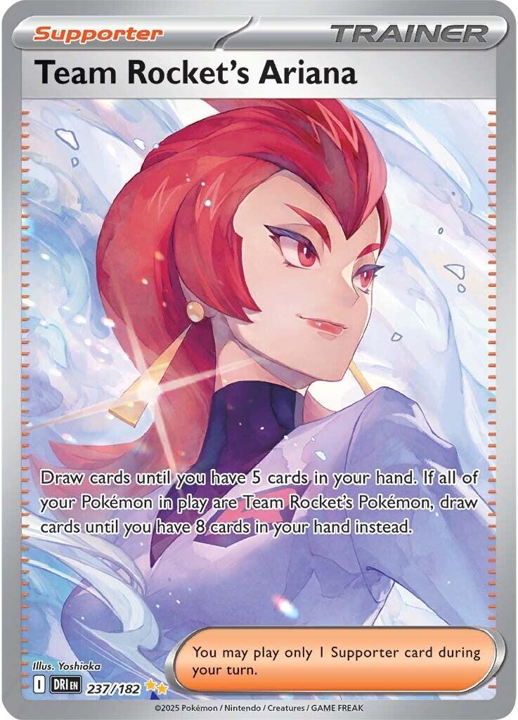 Team Rocket's Ariana (237/182) [Scarlet & Violet: Destined Rivals] | Exor Games Bridgewater