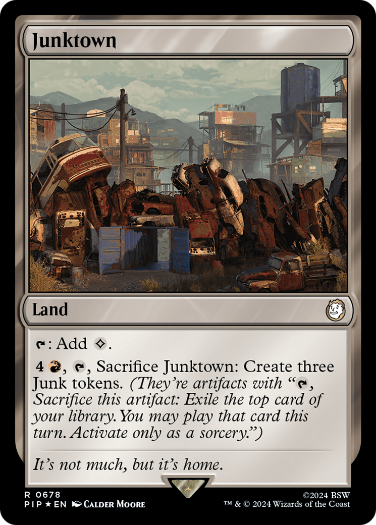 Junktown (Surge Foil) [Fallout] | Exor Games Bridgewater