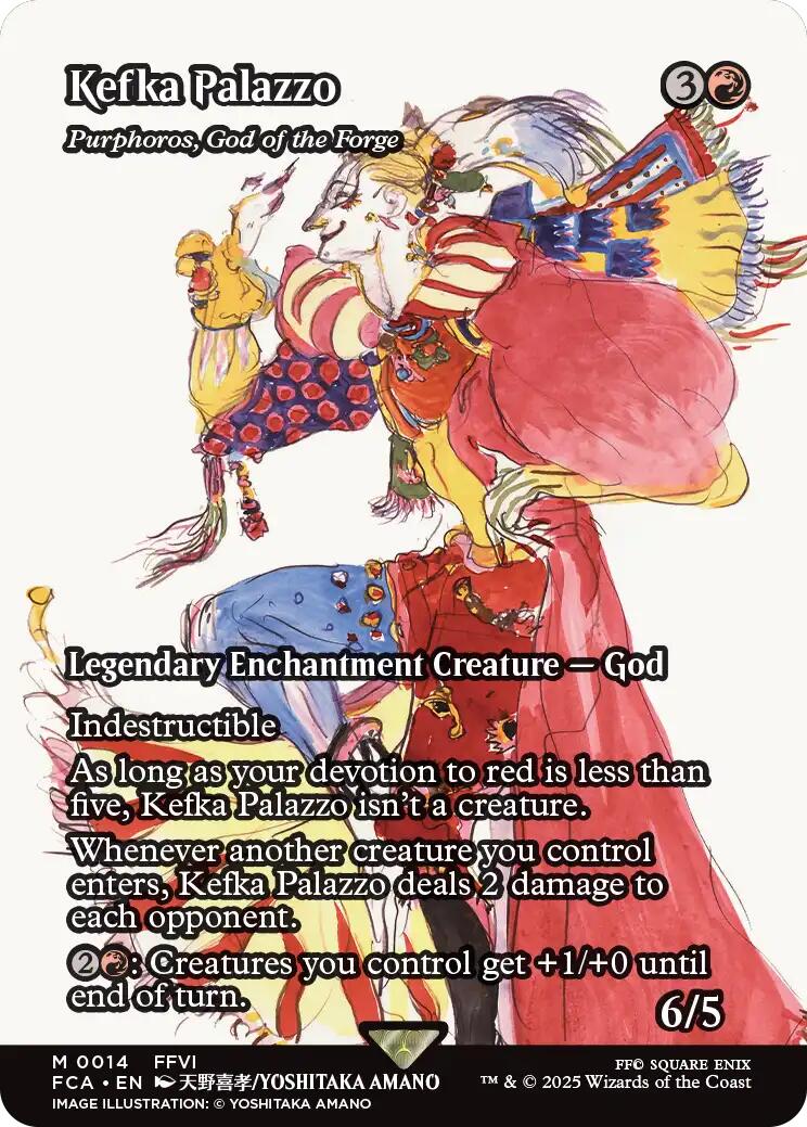 Kefka Palazzo - Purphoros, God of the Forge (Showcase) [FINAL FANTASY : Through the Ages] | Exor Games Bridgewater