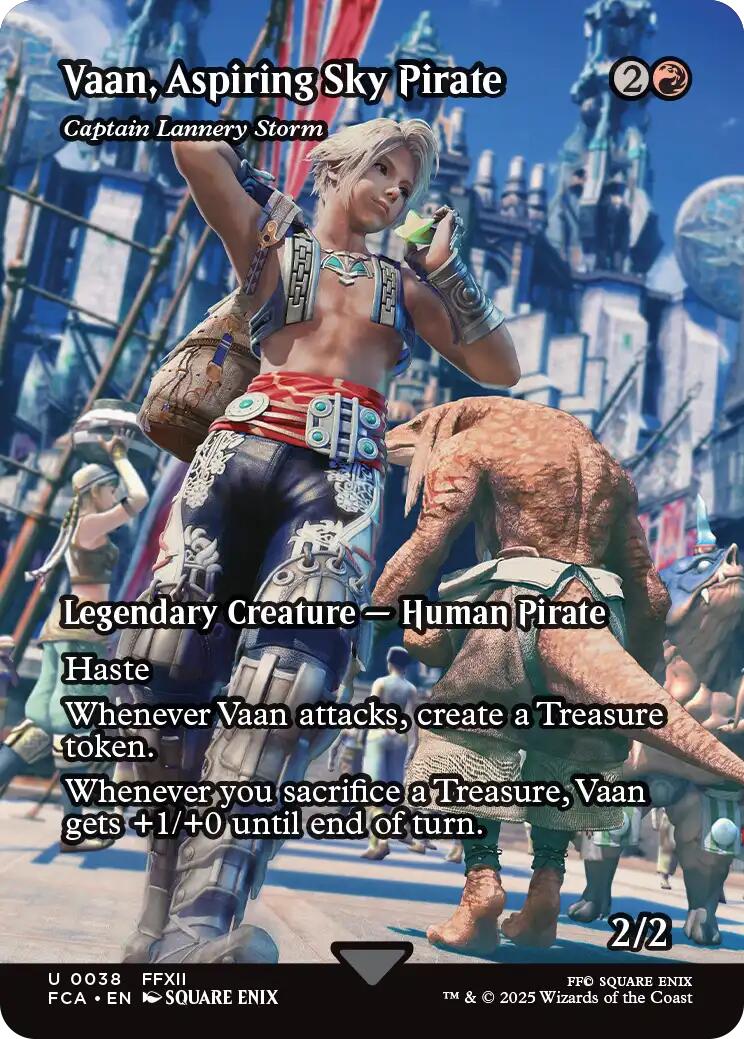 Vaan, Aspiring Sky Pirate - Captain Lannery Storm (Showcase) [FINAL FANTASY : Through the Ages] | Exor Games Bridgewater