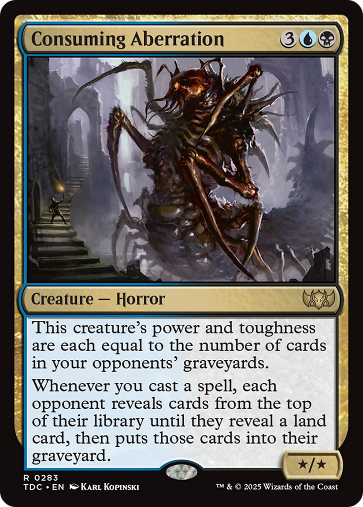 Consuming Aberration [Tarkir: Dragonstorm Commander] | Exor Games Bridgewater