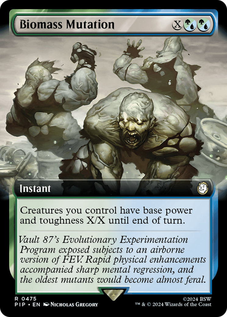 Biomass Mutation (Extended Art) [Fallout] | Exor Games Bridgewater