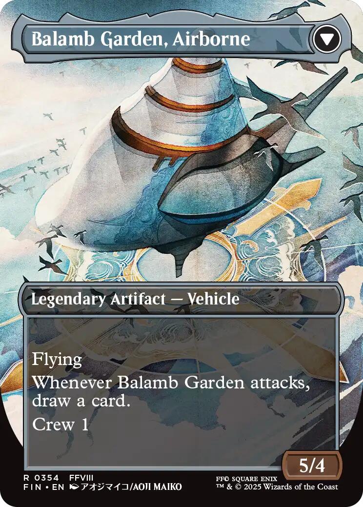 Balamb Garden, SeeD Academy // Balamb Garden, Airborne (Borderless) [FINAL FANTASY] | Exor Games Bridgewater