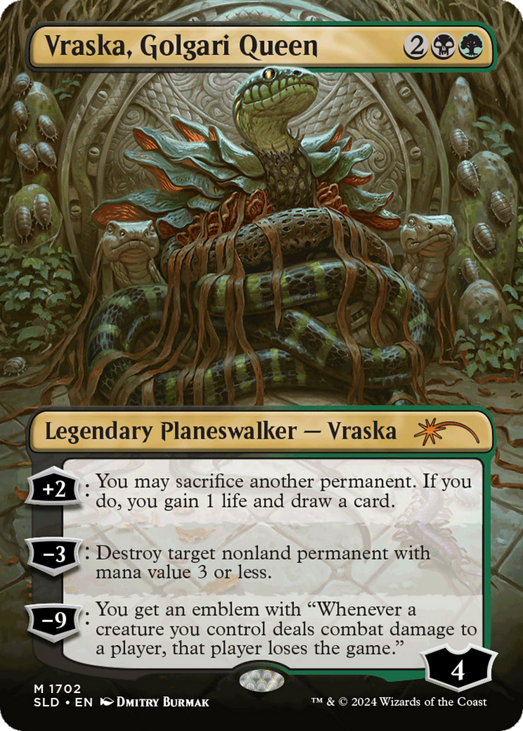 Vraska, Golgari Queen (1702) [Secret Lair Drop Series] | Exor Games Bridgewater