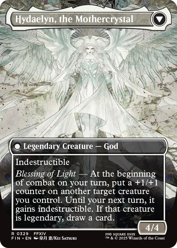 Venat, Heart of Hydaelyn // Hydaelyn, the Mothercrystal (Borderless) [FINAL FANTASY] | Exor Games Bridgewater